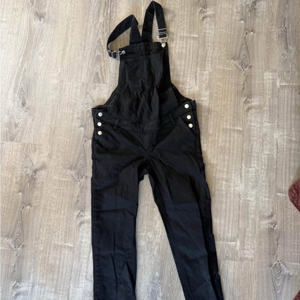 Old Navy Black Women's Maternity Jeans Overalls
